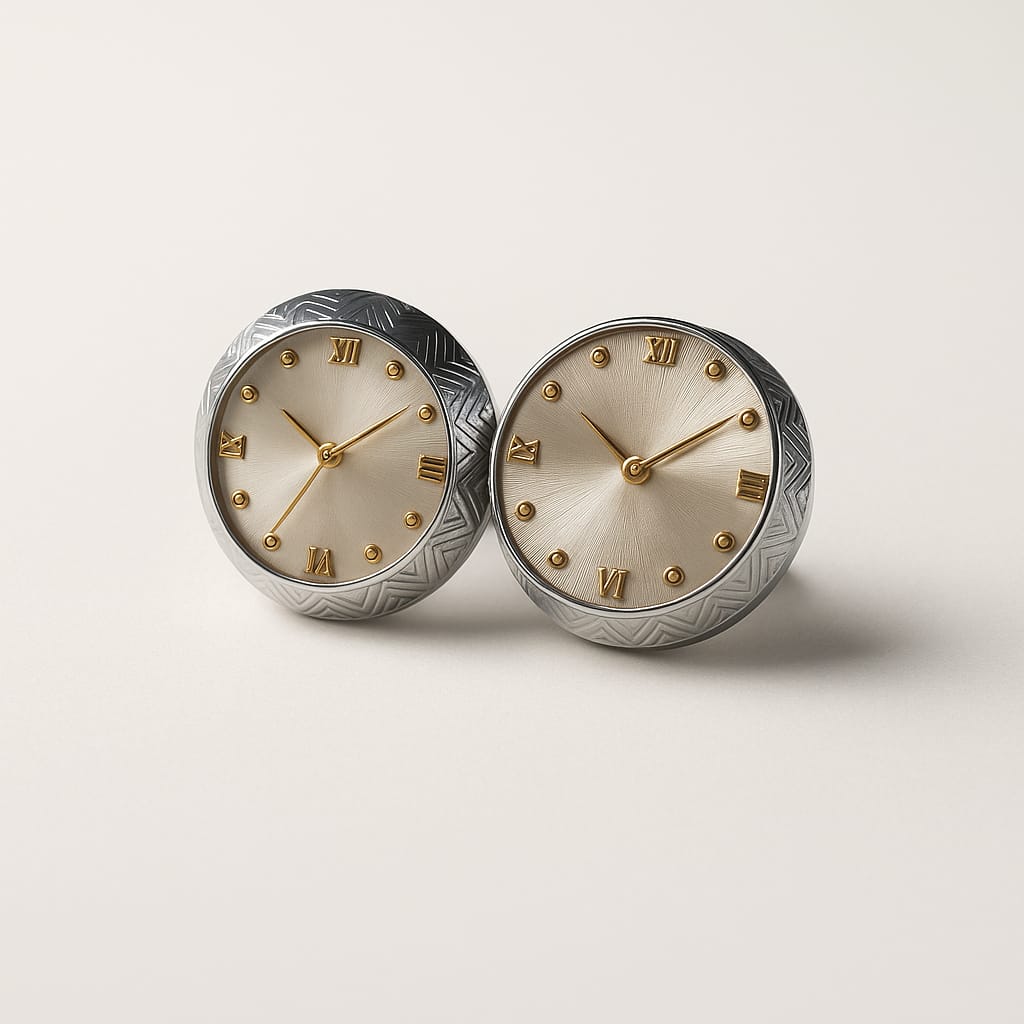 Mystery Elegant Cufflinks of our choice (1 Pair)| Mystery Cufflinks | 2025-2026 Best Cufflinks Collection